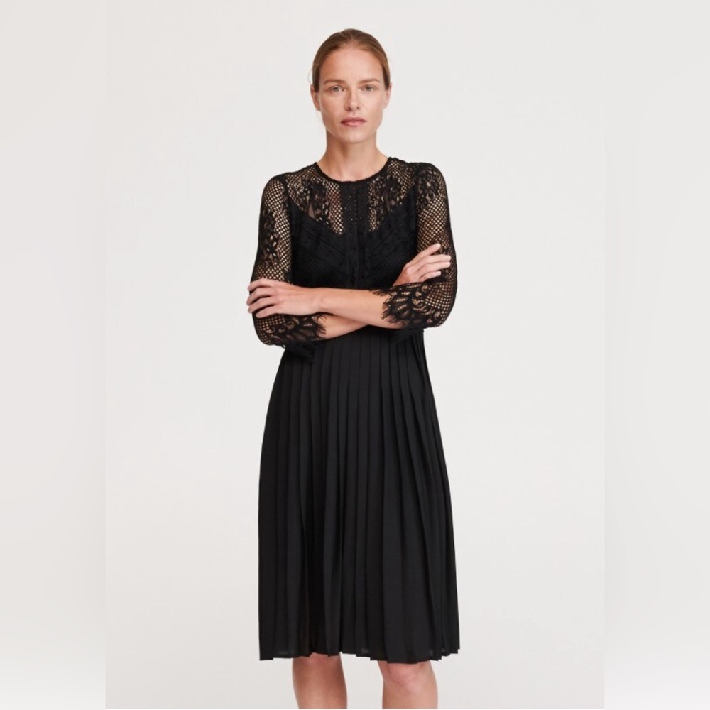 Zara Lace Black Dress